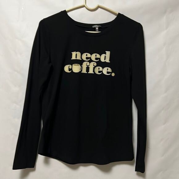 TART INTIMATES TEE NEED COFFEE SIZE‎ S - Picture 1 of 4
